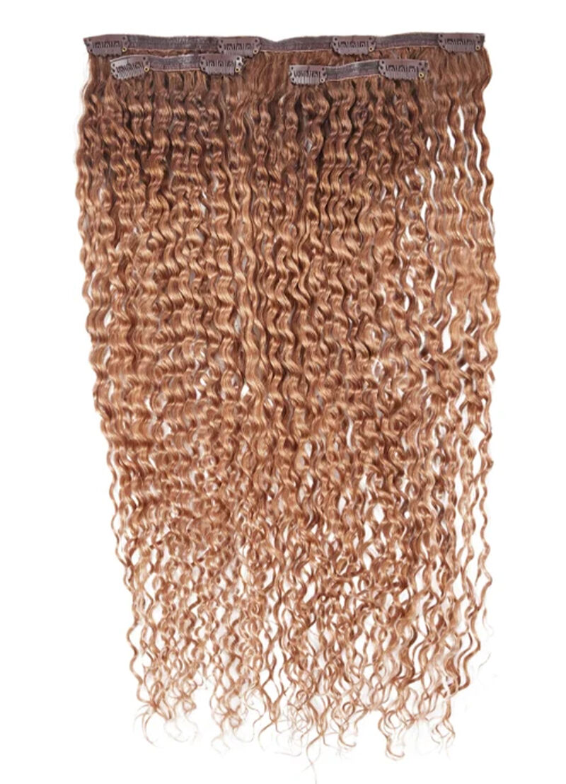 SHOWPONY 3-PIECE CURLY CLIP-IN EXTENSIONS BOX SET  3N image number 0